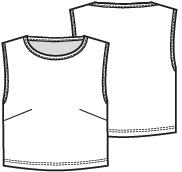 Knipmode 2506-11 top