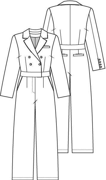 Knipmode 2504-14 jumpsuit
