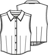 Knipmode 2504-21 blouse