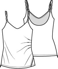 Knipmode 2509-26 top