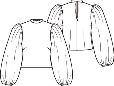 Knipmode 2602-27 top