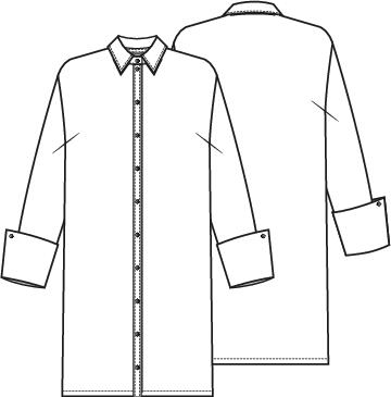 Knipmode 2510-32 jurk