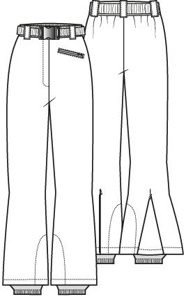 Knipmode 2513-05 broek