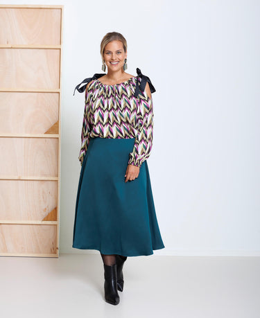 Knipmode 2401-10 jurk + top