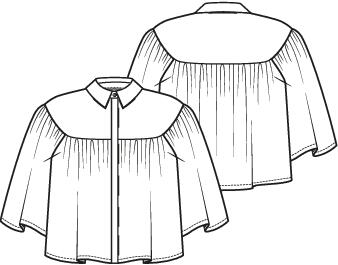 Knipmode 2504-05 blouse