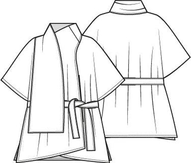 Knipmode 2509-06 cape
