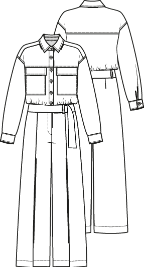 Knipmode 2312-06 jumpsuit