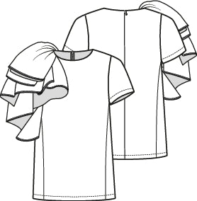 Knipmode 2403-06 top