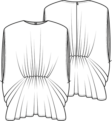 Knipmode 2404-20 top