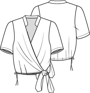 Knipmode 2405-20 top