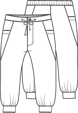 Knipmode 2406-25 broek