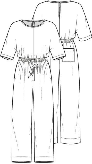 Knipmode 2407-11 jumpsuit