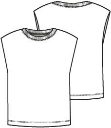 Knipmode 2408-23 T-shirt
