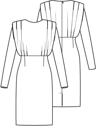 Knipmode 2410-05 jurk