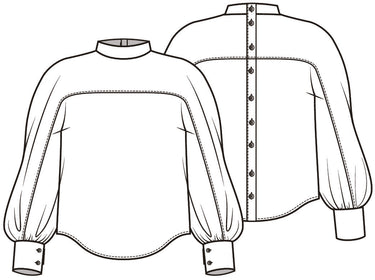 Knipmode 2609-06 blouse