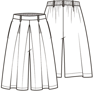 Knipmode 2609-16 culotte