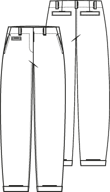 Knipmode 2311-18 broek