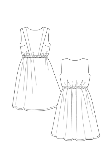 Named Clothing Leini - jurk pdf-patroon