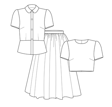 How to do fashion - No. 8 rok - top - blouse