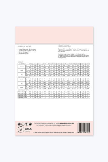 Named Clothing Tyyni- broek pdf-patroon