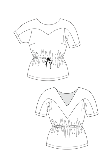 Named Clothing Valo - jurk + top pdf-patroon