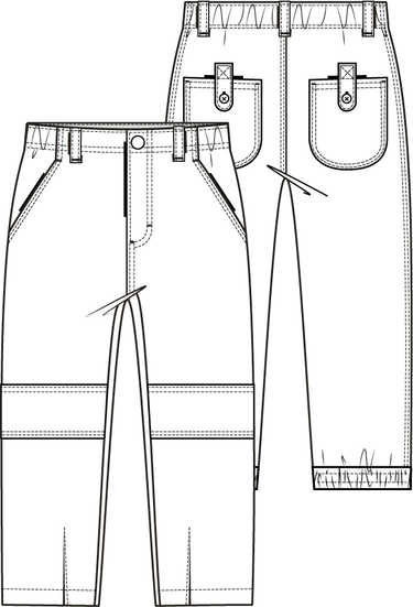 KNIPkids 2203-13 broek