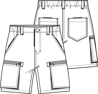 KNIPkids 2203-24 short