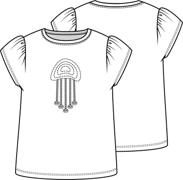 KNIPkids 2203-27 t-shirt
