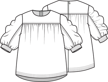 KNIPkids 2206-01 jurk