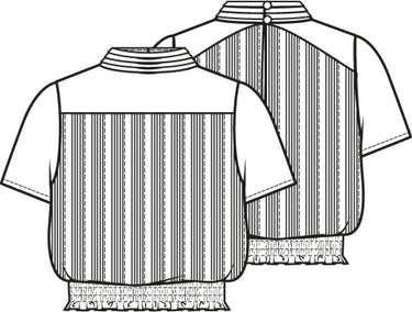 Knipmode 2308-05 top