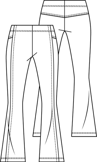 Knipmode 1801-21 legging Jacqueline