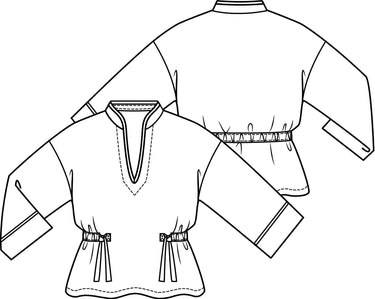 Knipmode 1804-24 top