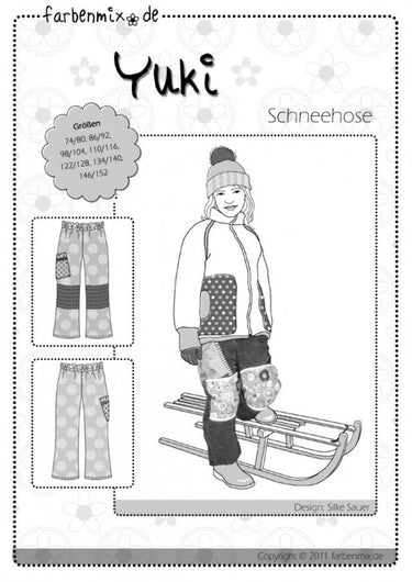 Farbenmix Yuki warme winterbroek, skibroek