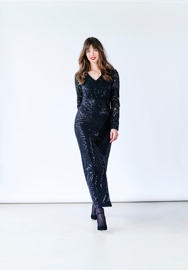 Knipmode 1219 - 2 maxi jurk