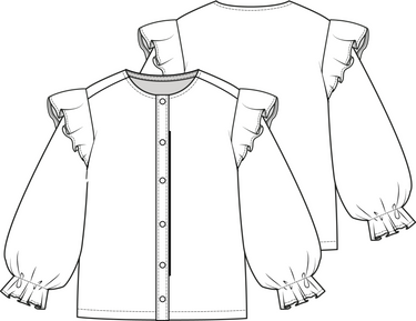 KNIPkids 2201-22 blouse