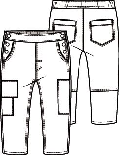 KNIPkids 2004-10 broek