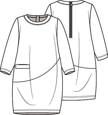 KNIPkids 2104-13 jurk