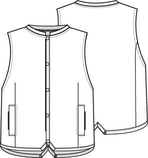 KNIPkids 2106-17 bodywarmer