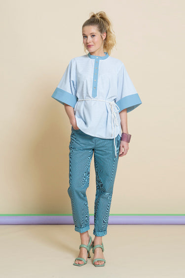 Knipmode 0521 - 08 - Blouse