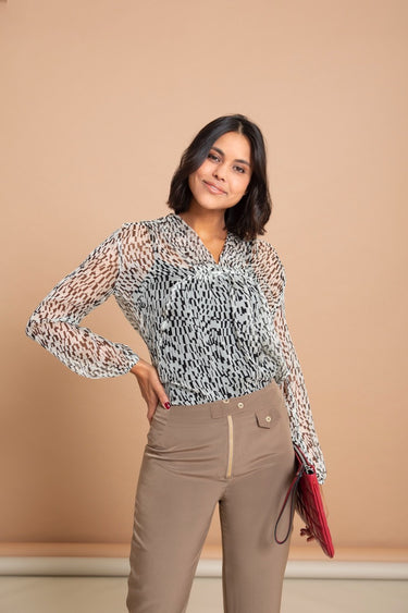 Knipmode 0121 - 18 Top