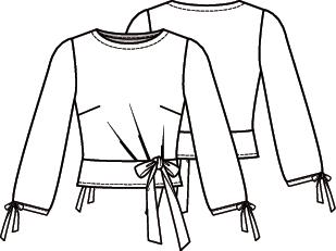 Knipmode 2011-17 top