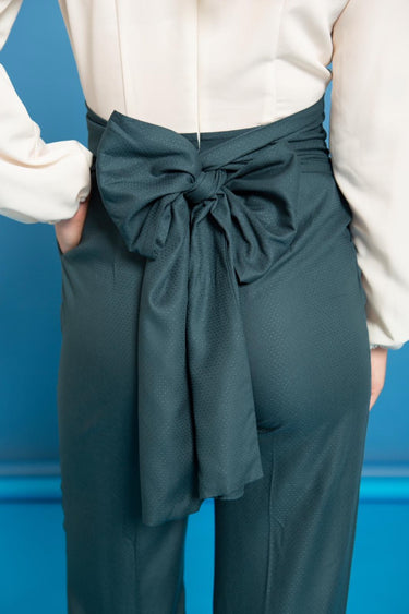 Knipmode 2012-10 jumpsuit+ceintuur
