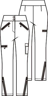 Knipmode 1909-09 broek