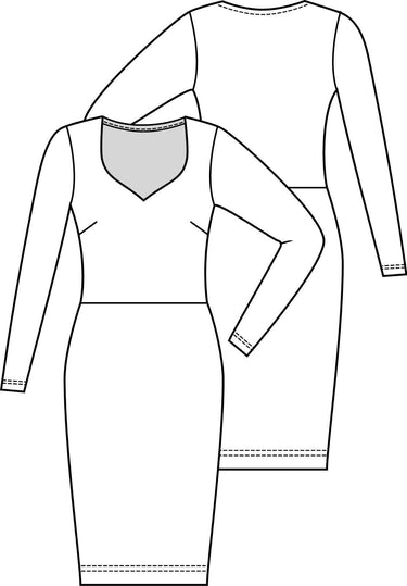 Knipmode 1909-20 jurk