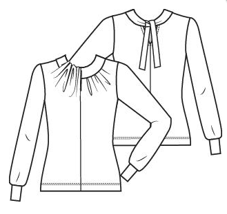 Knipmode 1910-16 top