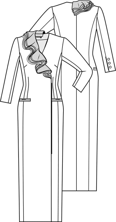 Knipmode 1911-19 robe manteau