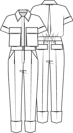 Knipmode 2202-11 jumpsuit