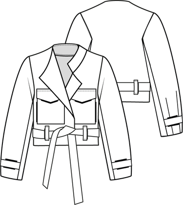 Knipmode 0223 - 14 - Jack modeltekening
