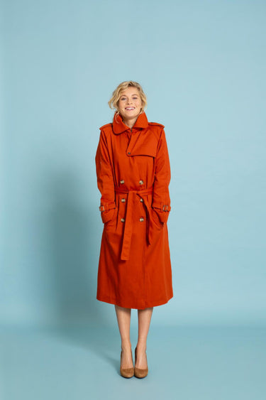 Knipmode 0220 - 18 trenchcoat