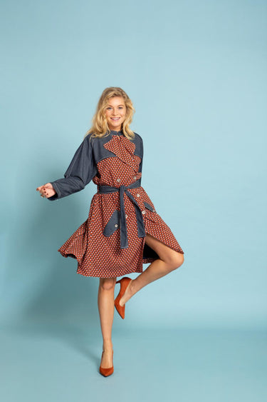 knipmode 0220 - 19 trenchcoat